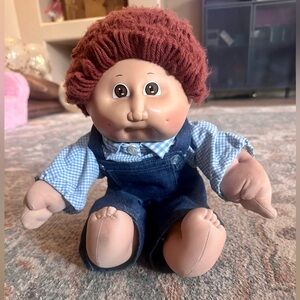 Vintage 1978 Cabbage Patch Boy Doll, Xavier Roberts' Signature